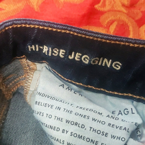 American Eagle high rise skinny Jeans size 2L - Picture 12 of 12